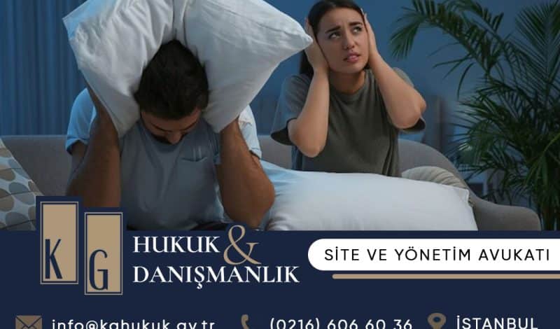 gürültücü komşu sorunu