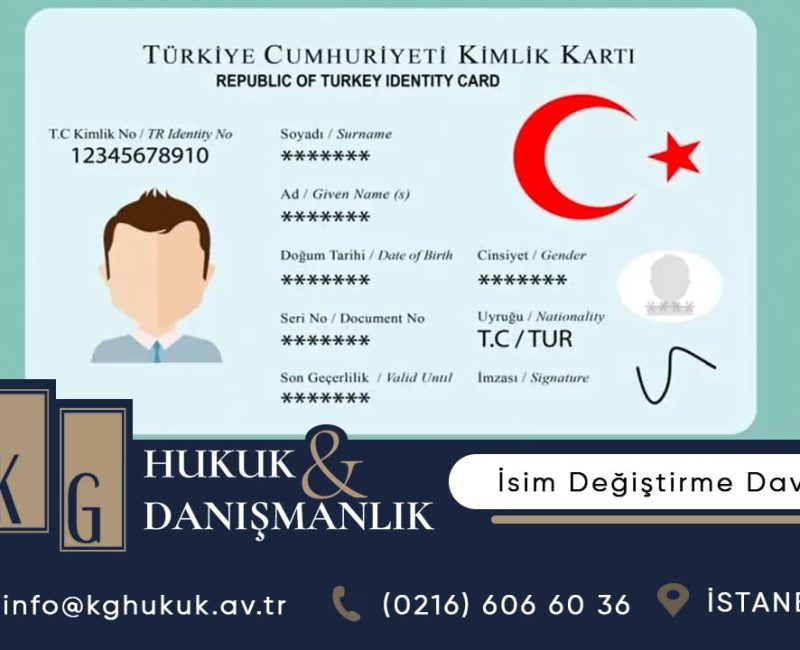 İsim Değişikliği davası